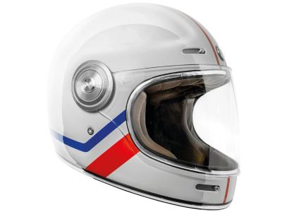 920365 - Torc Helmet Newport (T-1) Retro Full Face Helmet White   L