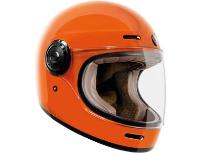 920370 - Torc Helmet Newport (T-1) Retro Full Face Helmet Orange   M