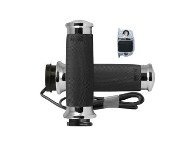 920428 - AVON GRIPS Custom Contour Heated Grips Chrome 1
