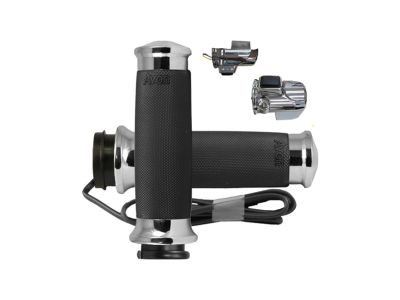 920429 - AVON GRIPS Custom Contour Heated Grips Chrome 1