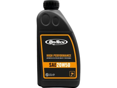 921220 - RevTech High Performance Motorcycle Engine Oil SAE 20W50 12 x 1 Liter ...