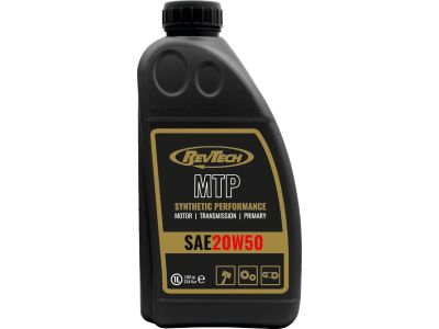 921226 - RevTech Synthetic Performance MTP Motorcycle Engine Oil SAE 20W50 12 x...