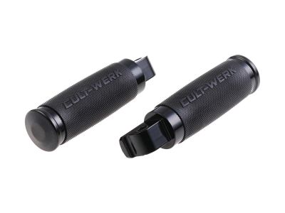 921539 - CULT WERK Racing Foot Pegs Black Powder Coated
