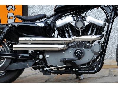 921556 - BSL Drager Drag Exhaust System , Polished Smooth Heat Shield, Polished...