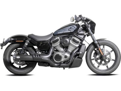 921936 - V-Performance Single Slip-On Muffler Set Black Cut Revolver End Cap Bl...