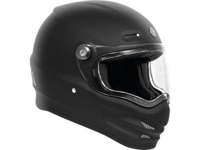 921982 - Torc Helmet Pomona (T-9) Retro Full Face Helmet Black | XS