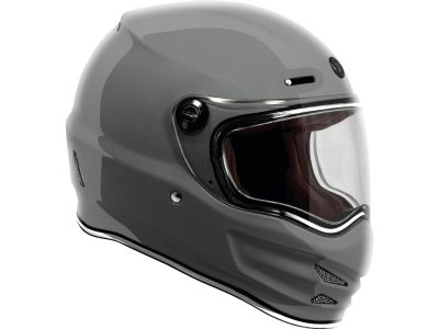 921988 - Torc Helmet Pomona (T-9) Retro Full Face Helmet Gray   XS