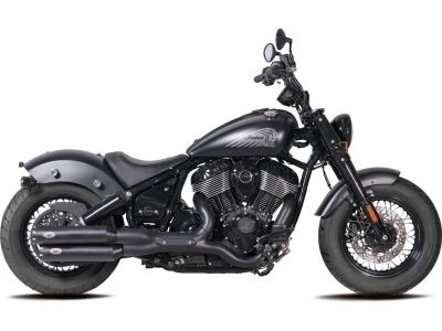 922045 - V-Performance Double Slip-On Muffler Set Endcap Revolver Chrome