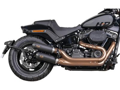 922054 - V-Performance Double Slip-On Muffler Set Endcap Tracker Carbon Black C...