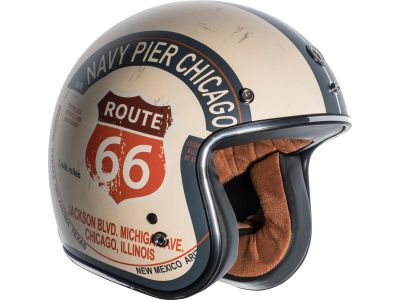 922696 - Torc Helmet T-50 ECE Retro Jethelm Pacific Coast Highway Graphic