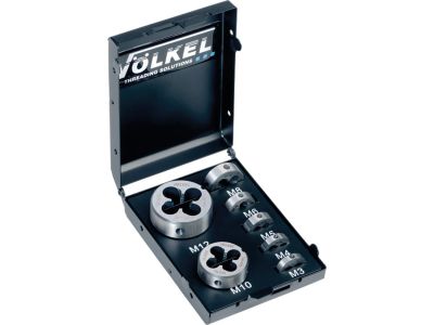 922705 - VÖLKEL P.V.96 Round dies VX Set HSS-E VAP M3 – M12