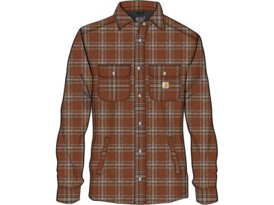 923055 - CARHARTT Relaxed Fit Heavyweight Flannel Sherpa-Lined Dherpe-Lined Shi...