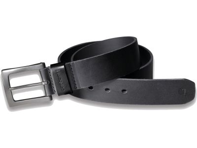 923201 - CARHARTT Burnished Leather Box Buckle Belt Black   W34