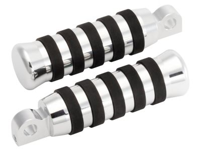 923718 - Rick's O-Ring Rider and Passenger Foot Pegs Aluminium Polished