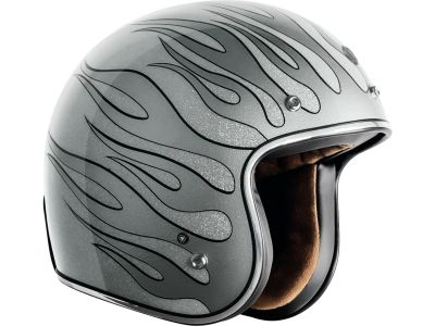 923779 - Torc Helmet Del Mar (T-50) ECE Open Face Helmet Silver | L