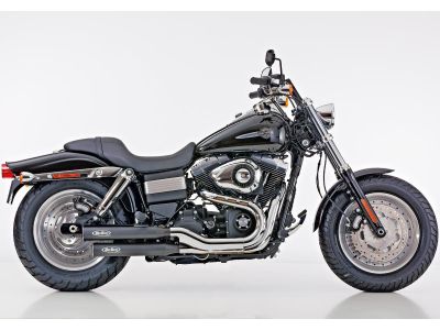 923821 - RevTech Performance Slip-On Muffler For Fat Bob and Wide Glide Black P...