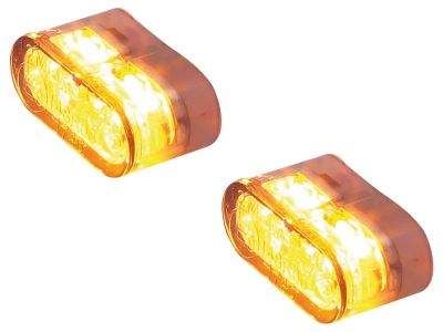 923977 - HIGHSIDER Little Star-MX1 PRO Modul Turn Signal Height(mm): 8,5 , Width(mm): 20 , Depth(mm): 10, Approved for front and rear, vertical and horizontal installation Tinted LED