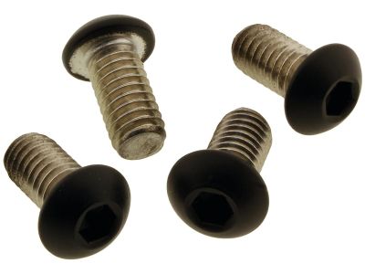 924704 - screws4bikes Belt Cover Screw Kit Satin Black Powder Coated