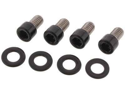924718 - screws4bikes Front Fender Screw Kits Gloss Black Powder Coated