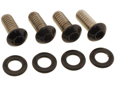 924719 - screws4bikes Front Fender Screw Kits Gloss Black Powder Coated