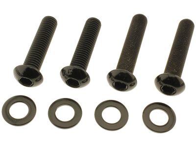 924725 - screws4bikes Shock Screw Kits Gloss Black Powder Coated
