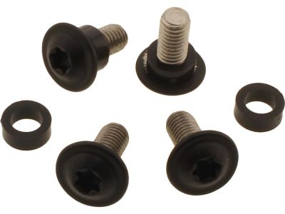 924731 - screws4bikes Belt Cover Screw Kit Satin Black Powder Coated