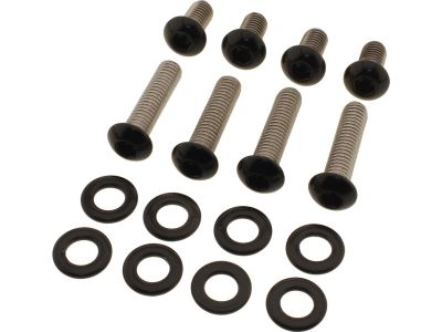 924733 - screws4bikes Front Fender Screw Kits Satin Black Powder Coated