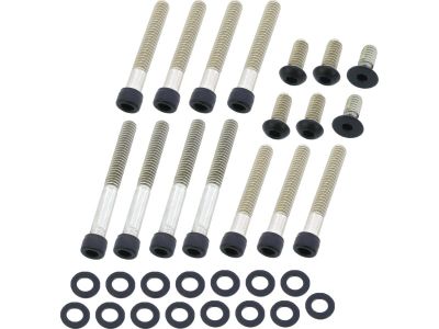 924755 - screws4bikes Primary Cover Screw Kit For Sportster Satin Black Powder ...