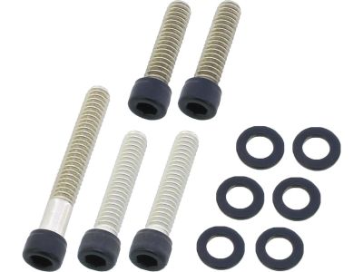 924762 - screws4bikes Cam Cover Screw Kit Satin Black Powder Coated