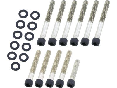 924766 - screws4bikes Cam Cover Screw Kit Satin Black Powder Coated