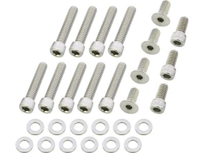 924858 - screws4bikes Primary Cover Screw Kit For FL Shovel, FX Shovel Stainles...