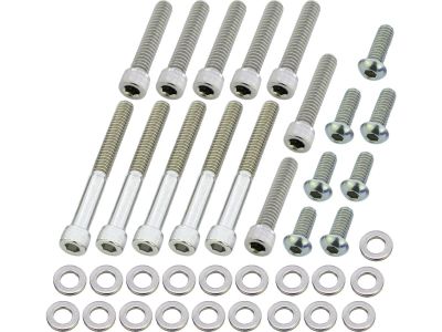 924859 - screws4bikes Primary Cover Screw Kit For Dyna, Softail Stainless Steel...