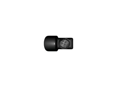 924896 - HeinzBikes Nano ST Series LED Turn Signal/Position Light Anodized Black Smoke LED