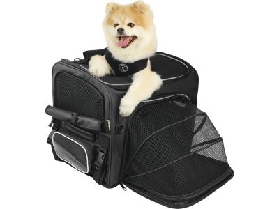 925192 - Nelson-Rigg Route 1 Rover Pet Carrier Black