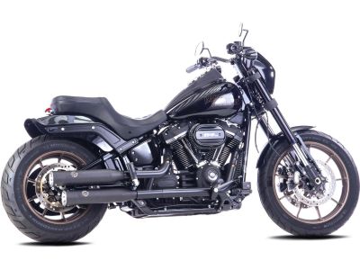 925232 - FALCON Double Groove Slip-On Mufflers Black Satin