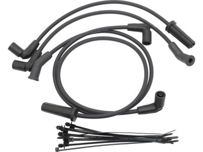 928096 - BLUE STREAK Triple Silicone Spark Plug Wire Set Set of 4 Cables Black