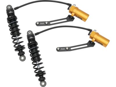928123 - Öhlins STX 36 Blackline Twin Shock Absorber with Golden Reservoir Len...