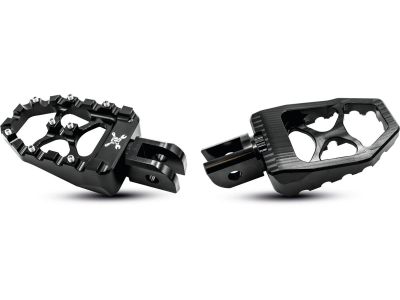 929385 - BURLY MX-Evolution Footpegs Black Anodized