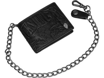 929785 - Jack´s Inn 54 Spade Biker Wallet Black