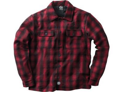 929856 - WCC Wool Lined Plaid Jacket Black|Red | L