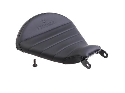 930075 - CULT WERK Old School Frame Mounted Solo Seat for Sportster Black Leath...