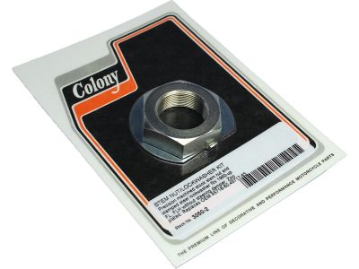 930454 - COLONY Stem Nut and Stamped Steel Lockwasher Zinc Plated