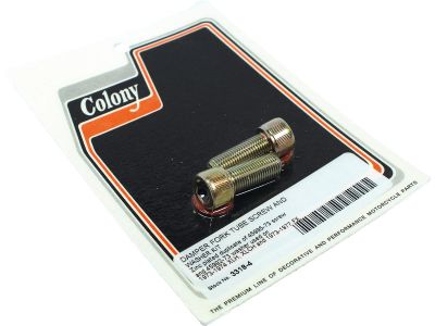 930463 - COLONY Fork Damper Tube Screw and Washer Kit Zinc Plated