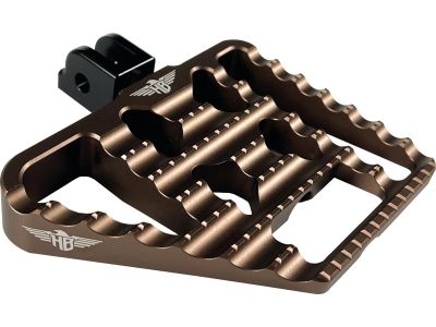 930900 - HeinzBikes V1 Performance Passenger Mini Floorboards Bronze Anodized