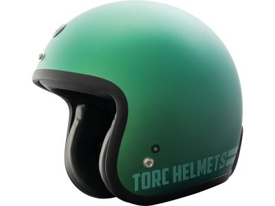 931027 - Torc Helmet Del Mar (T-50) ECE Open Face Helmet Green | S