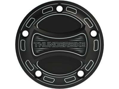 931572 - Torque 2.0 Point Cover With Thunderbike Logo, 5-hole Bi-Color Anodized...