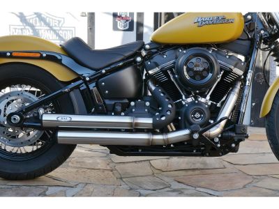 931825 - BSL Top Chopp Staggered Exhaust System , Black Hole Heat Shield, Black...