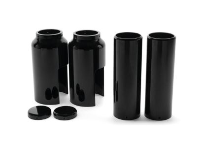 931933 - Killer Custom Tomahawk Full Fork Cover Set For Custom Turn Signals Bla...