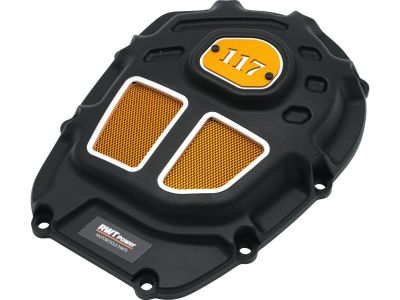 932678 - Mesh Cam Cover RWT Power Rocker Box Cover, frame raw, mesh orange Blac...