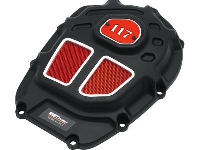 932679 - Mesh Cam Cover RWT Power Rocker Box Cover, frame raw, mesh red Black P...